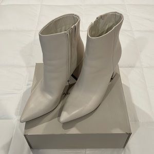 Marc Fisher ivory white boot
